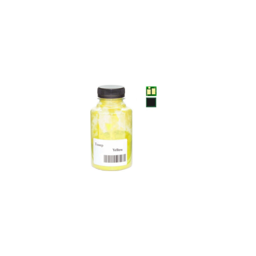 Тонер HP CLJ Pro M454dn/479dw, HP 415A chip 60г Yellow АНК (50000266)