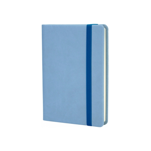 Книга записна Optima Vivella А6 128 аркушів лінія блакитний (O20390-11)
