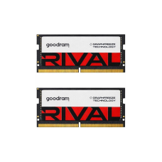 Модуль пам'яті для ноутбука SoDIMM DDR5 32GB (2x16GB) 5600 MHz Rival Goodram (GGEES5-56L40S/32GDC)