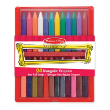 Карандаши цветные Melissa&Doug Мелки полимерные 24 цвета (MD4136)