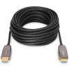 Кабель мультимедійний HDMI M to HDMI M 10m 8K AOC hybrid-fiber black Digitus (AK-330126-100-S)