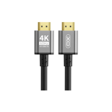 Кабель мультимедійний HDMI to HDMI 5.0m v2.0 black XO (GB017B-HDMI.tranish)