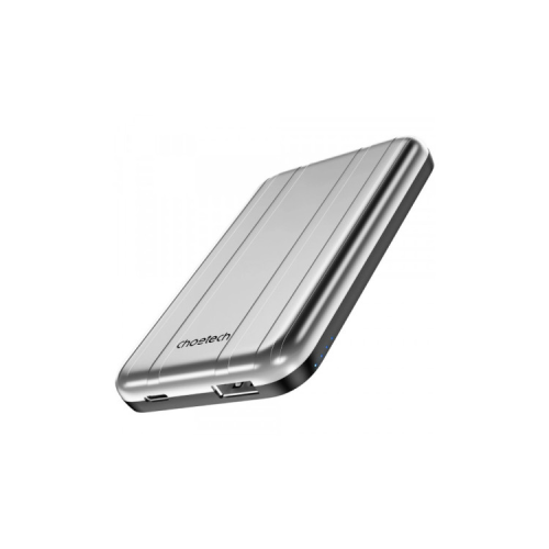 Батарея универсальная Choetech Magnetic Wireless 5000mAh 10W, USB-A,USB-C In/Out (B655 / 6932112104779)