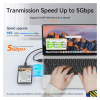 Кишеня зовнішня Maiwo 2.5" SATA/SSD HDD - USB3.1 Gen1 Type-C (K2510)