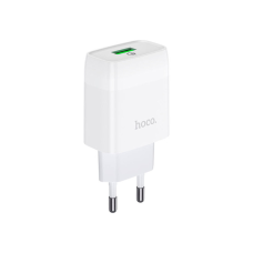 Зарядний пристрій HOCO C72Q Glorious USB QC3.0 18W White (6931474732514)