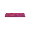 Клавіатура Canyon Fortnax Bluetooth/Wireless/ USB UA Pink (CND-SKBW2)