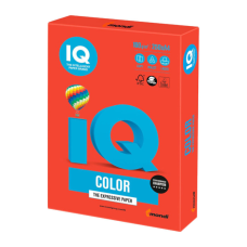 Бумага Mondi IQ color А4 intensive, 80g 500sheets, Coral red (CO44/A4/80/IQ)
