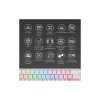 Клавиатура Ducky One 3 Mini Cherry MX Brown RGB UA USB White (DKON2161ST-BUAPXPWWWSC1)