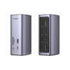 Порт-реплікатор Ugreen USB-C Multifunctional Docking Station 12in1 USB HDMI DP RJ45 AUX SD TF (90325)