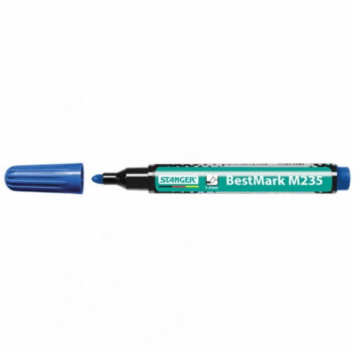 Маркер Stanger Permanent водостійкий синій Paint 1-3 мм (712001)
