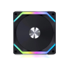 Кулер до корпусу Lian Li Uni Fan SL V2, 140mm, Single, Black (G99.14SLV21B.00)