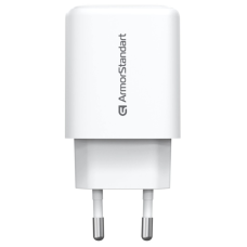 Зарядний пристрій Armorstandart 1xUSB-C + 1xUSB 20W GaN white (ARM89531)