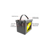 Батарея LiFePo4 Liitokala LiFePO4 12V-100Ah (DC-12V100Ah LiFePO4)