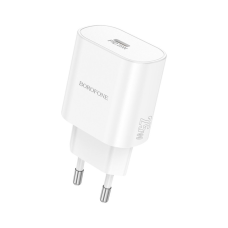 Зарядное устройство BOROFONE BA82A Platinum USB-C PD25W White (6941991112256)