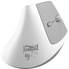Мишка Ajazz i300 Wireless/Bluetooth/USB White (i300-W)
