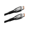 Дата кабель USB-C to USB-C 1.0m 100W black Baseus (CADH000701)