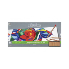 Олівці кольорові Cretacolor Megacolor 36 кольорів (9014400290894)