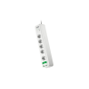 Сетевой фильтр питания APC Essential SurgeArrest 5 outlets ++ 2 USB (5V, 2.4A) (PM5U-RS)