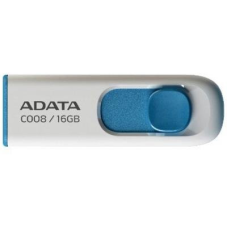 USB флеш накопитель ADATA 16GB C008 White USB 2.0 (AC008-16G-RWE)