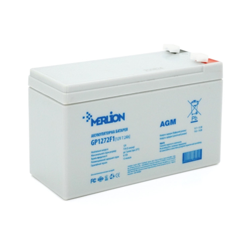 Батарея до ДБЖ Merlion 12V-7.2Ah (GP1272F1)