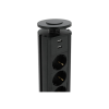 Мережевий фільтр живлення Voltronic 3 Роз, 2USB, 16А, 250V, 2м, Black (D08-FU03)