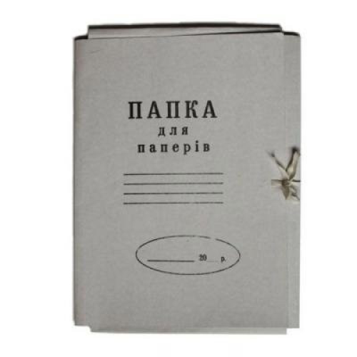 Папка на завязках Buromax А4, carton 0,4мм (glued flap) (BM.3356)