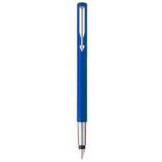 Ручка пір'яна Parker VECTOR 17 Blue FP M Картриджі Parker Quink /5шт. син. змивані блістер (05 716b)