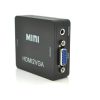 Перехідник HDMI F to VGA F 720P/1080P black Voltronic (YT-CM-HDMI/VGA-B)
