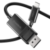 Кабель мультимедійний USB-C to DisplayPort M 1.8m V1.4 Thunderbolt 3 4K60Hz Choetech (XCP-1803)