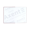 Книга записная Axent A4 Pattern, 96 листов клетка, розовый (8425-4-A)