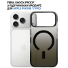 Чохол до мобільного телефона BeCover FIBRA Shock-Proof MagSafe Apple iPhone 17 Pro Black (715460)