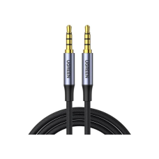 Кабель мультимедійний 3.5mm M to 3.5mm M 2.0m (4pin) AV183 gray Ugreen (20782)