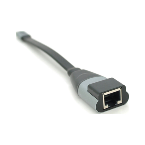 Переходник USB-C to RJ45 0.18m 1000Mbps black Voltronic (YT-Type-C(M)/RJ-45(F)/27032)