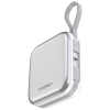 Батарея універсальна Choetech Magnetic Wireless 10000mAh, 22.5W, PD, build USB-C, Apple Watch charger (B697C-WHSL)
