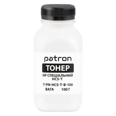 Тонер HP HCS-T, 100 г, black Patron (PN-HCS-T-B-100)