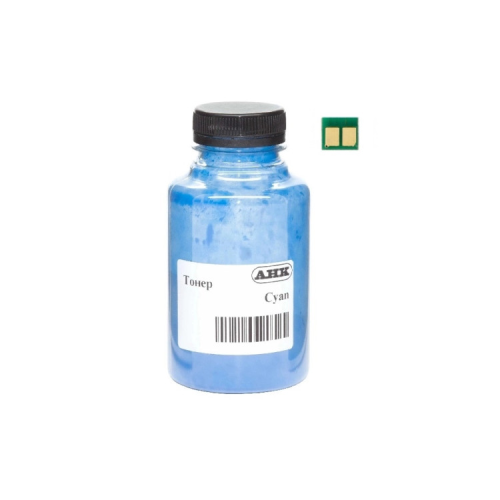 Тонер Canon LBP-646Cdw/075 40г 1.3K Cyan +chip AHK (50000921)