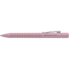 Ручка кулькова Faber-Castell автоматична Grip 2010, корпус пудровий рожевий, стрижень синій М (0.7 мм) (32028)