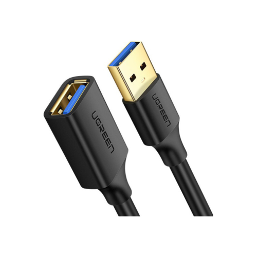 Дата кабель USB 3.0 AM/AF 0.5m US129 black Ugreen (30125)