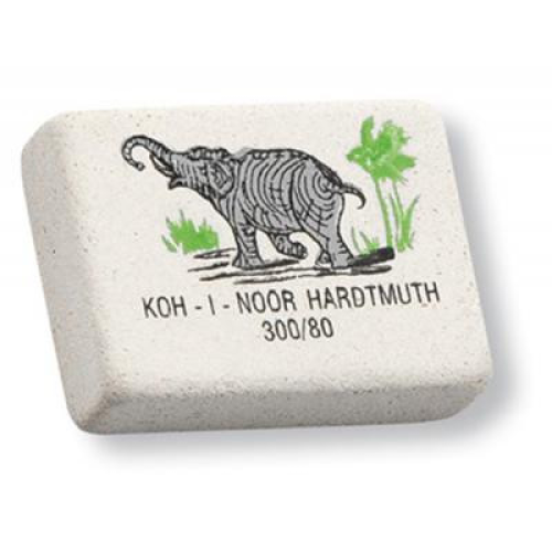 Гумка Koh-i-Noor soft eraser "elephant" 0300/80 (0300080018KD)