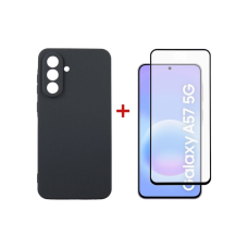 Чохол до мобільного телефона Dengos Carbon Cover + Glass Samsung Galaxy A57 Black (DG-KM-195)