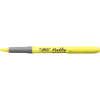 Маркер Bic текстовиділювач Grip, жовтий (bc811935)