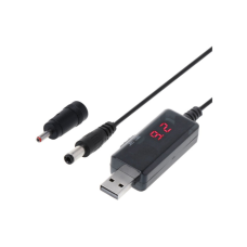 Кабель питания USB to DC 3.5x1.35mm + 5.5x2.1mm 9V-12V Dynamode (KWS-912V)