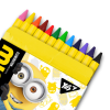Олівці кольорові Yes Minions воскові 12 шт (590140)