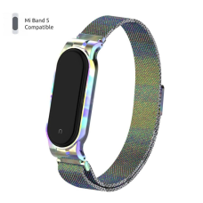 Ремінець до фітнес браслета Armorstandart Milanese Magnetic Band для Xiaomi Mi Band 5 Rainbow (ARM56851)