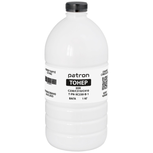 Тонер XER C230/C310/C410 1 кг, Black Patron (PN-XC230-B-1)