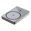 Батарея універсальна Atria 10000mAh, PD/20W, 15W Wireless MagSafe, Black (WPD-W72B)