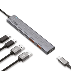 Концентратор Promate USB Hub 4 ports litehub-pro (litehub-pro)