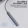 Концентратор Promate USB Hub 4 ports litehub-pro (litehub-pro)