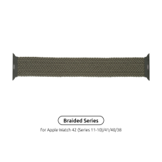 Ремешок для смарт-часов Armorstandart Braided Solo Loop для Apple Watch 42 (Series 11-10)/41/40/38 Inverness Green Size 2 (120 mm) (ARM58063)
