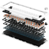 Клавіатура GamePro Asgard Valhalla MK210W Pro 65 RGB Wireless/Bluetooth/USB White (MK210W Pro)